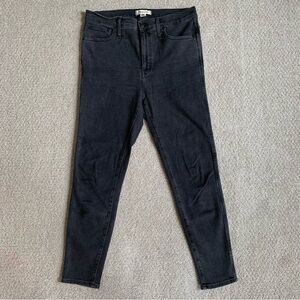 Madewell Black Skinny Jeans